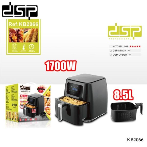 DSP KB2066, Electric Air Fryer 8.5L.