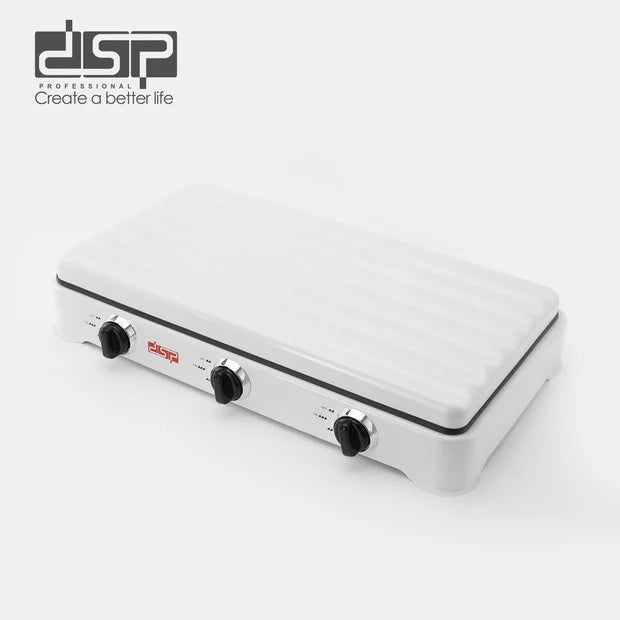 DSP KD5077 Gas Stove – 3 Burners (2200W + 1000W + 2200W)