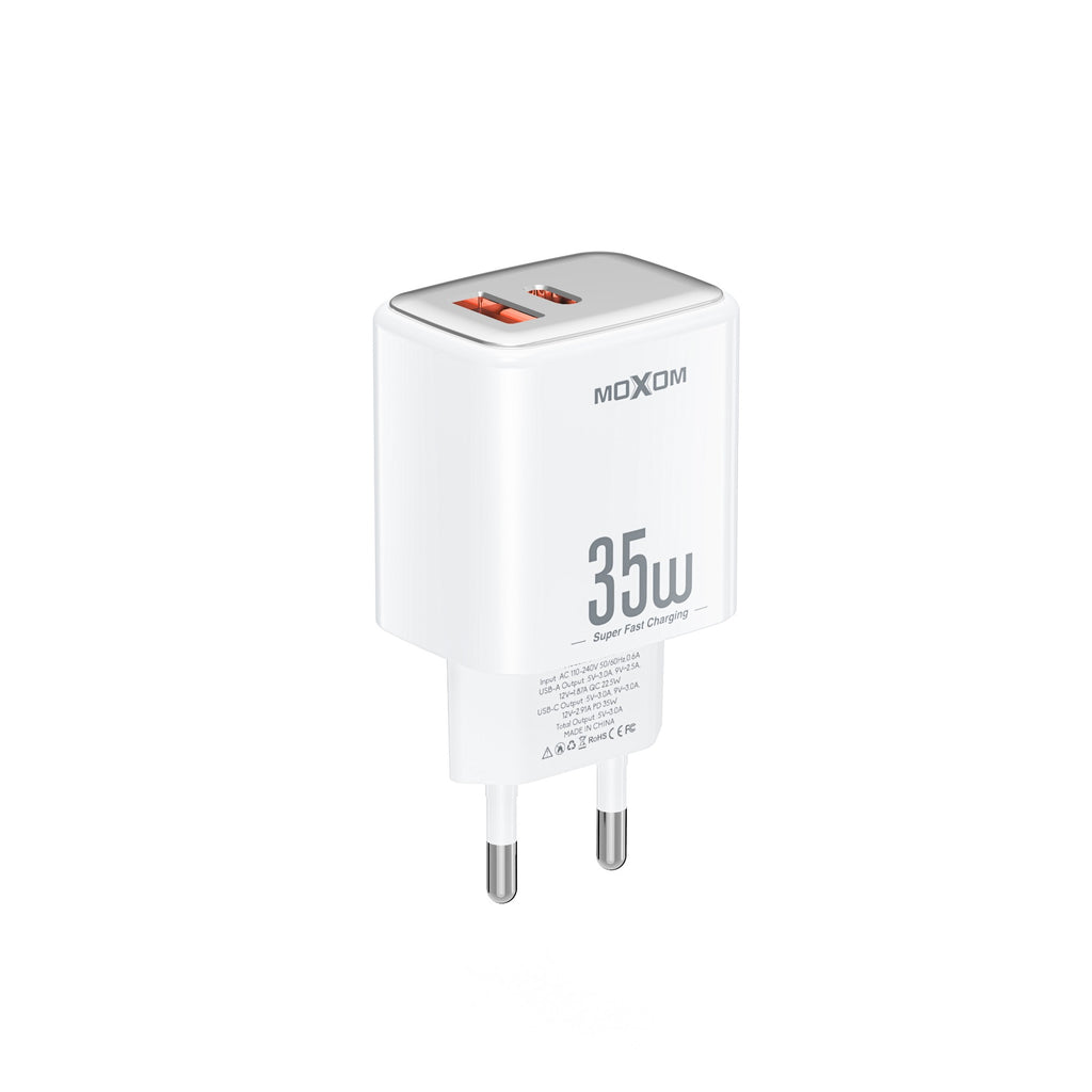 MOXOM MX-HC317 35W Super Fast Charging Crystal Block EU Charger