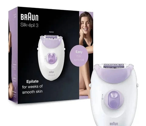 Braun Silk-épil 3 3-000 Epilator - Purple