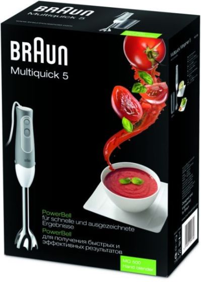 Braun MQ500 Multiquick 5 Soup Hand Blender , 600 Watt