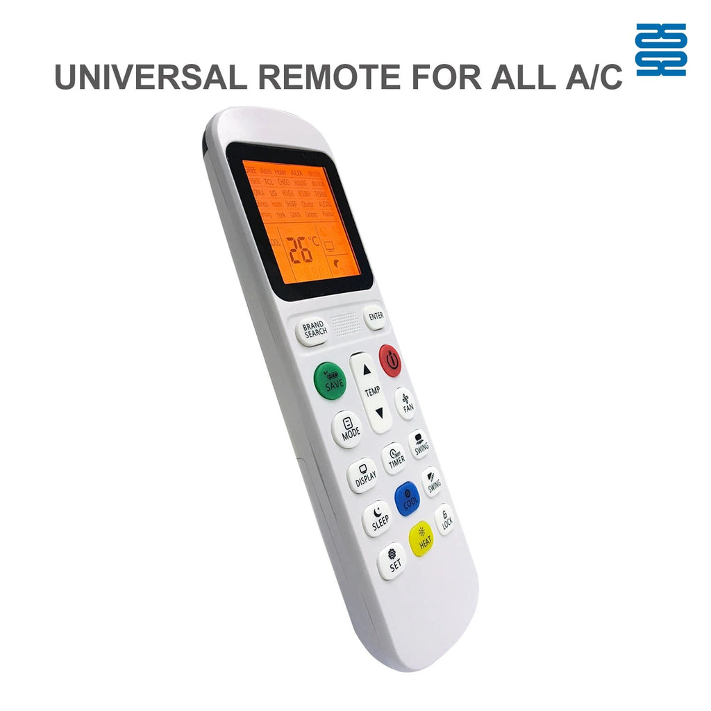 Universal Air Conditioner Remote Control CRC2503V Compatible with All Brands