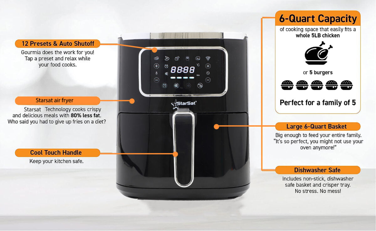 StarSat F500 5L Air Fryer