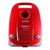 Canister Bag 1600 W Vacuum Cleaner with Dust Blowing Function, Easy Control, Red SC4130