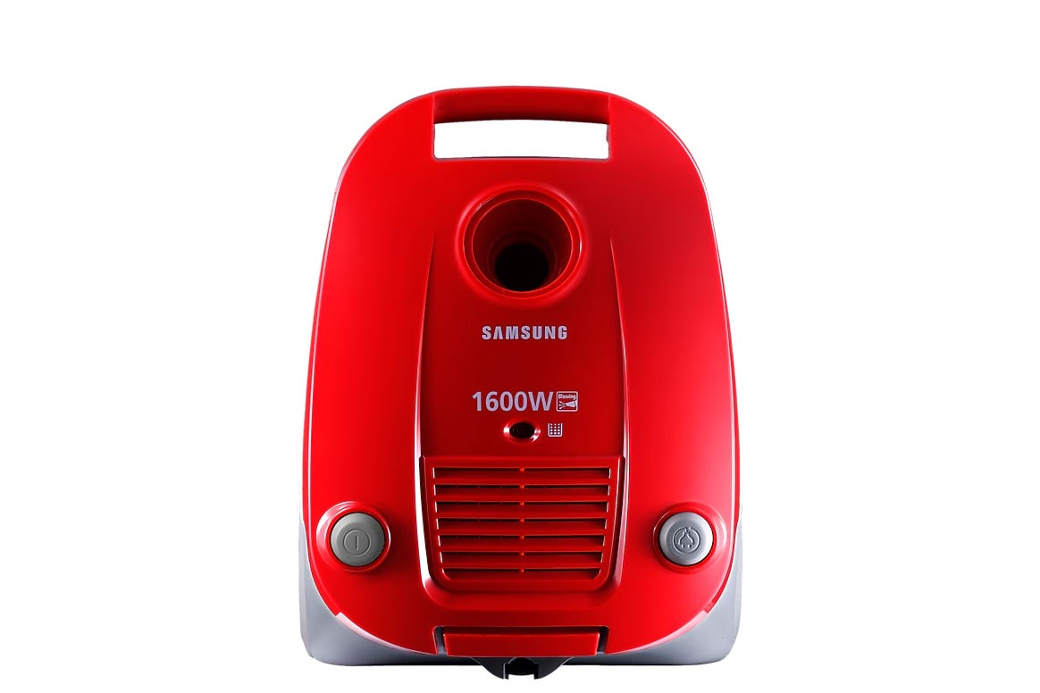 Canister Bag 1600 W Vacuum Cleaner with Dust Blowing Function, Easy Control, Red SC4130
