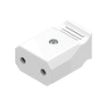 Viälé (Italy) Straight Female Socket Connector (10A, 2-Pin Europlug / Type C)