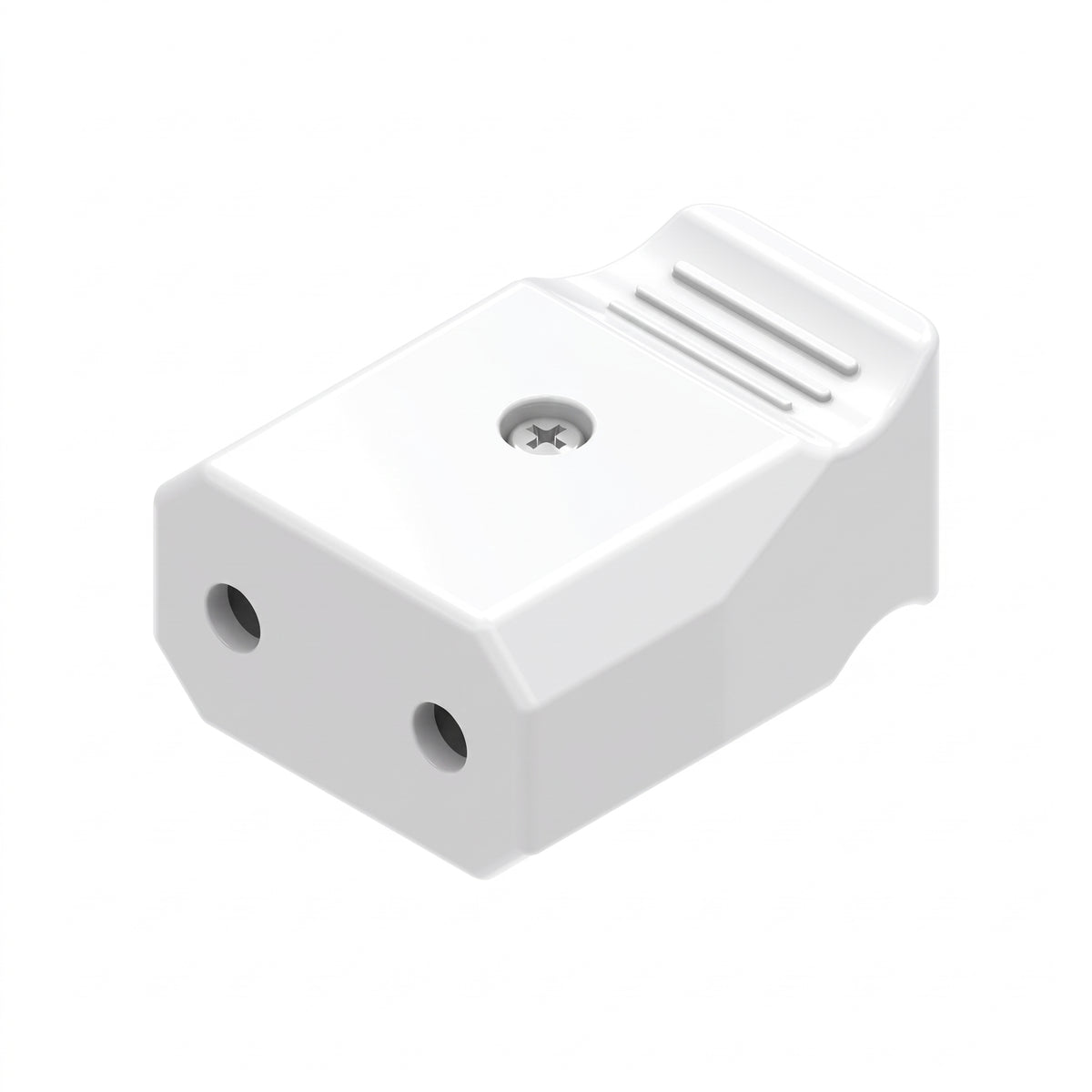 Viälé (Italy) Straight Female Socket Connector (10A, 2-Pin Europlug / Type C)
