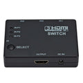 3-Port HDMI Switch 1080P 3D Video Selector with IR Remote Control