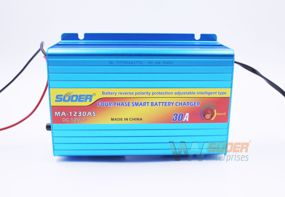 Battery Charger 12V 30A SUOER MA-1230AS