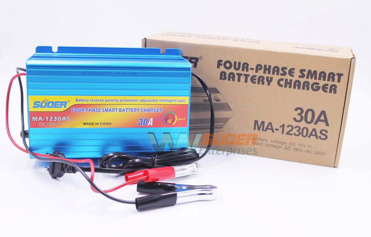 Battery Charger 12V 30A SUOER MA-1230AS