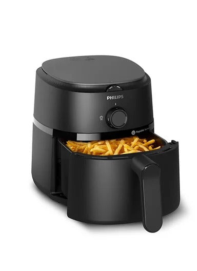 PHILIPS 1300W Airfryer, Compact, Versatile & Healthier Cooking with Rapid Air Technology - NA110