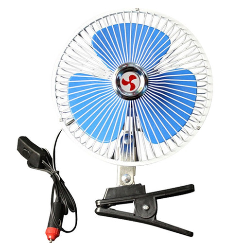 10 Inch Adjustable Car Fan – 12V Clip-On Cooling Fan