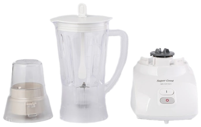 Super Crest SCT-8064 Countertop Blender, White