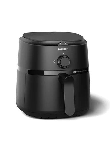 PHILIPS 1300W Airfryer, Compact, Versatile & Healthier Cooking with Rapid Air Technology - NA110