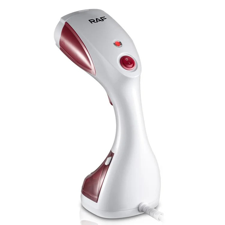 RAF Portable Steam Iron, 1100 Watt, Red White - R.1327R