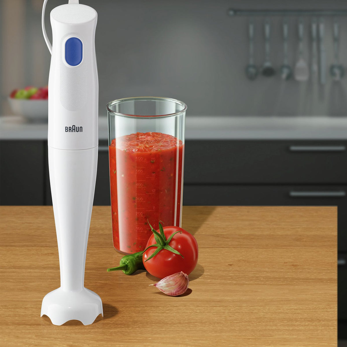 Braun MQ10.001P MultiQuick 1 Hand Blender - White