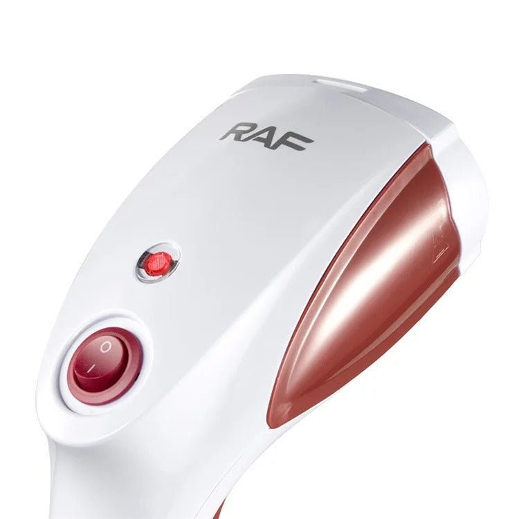 RAF Portable Steam Iron, 1100 Watt, Red White - R.1327R