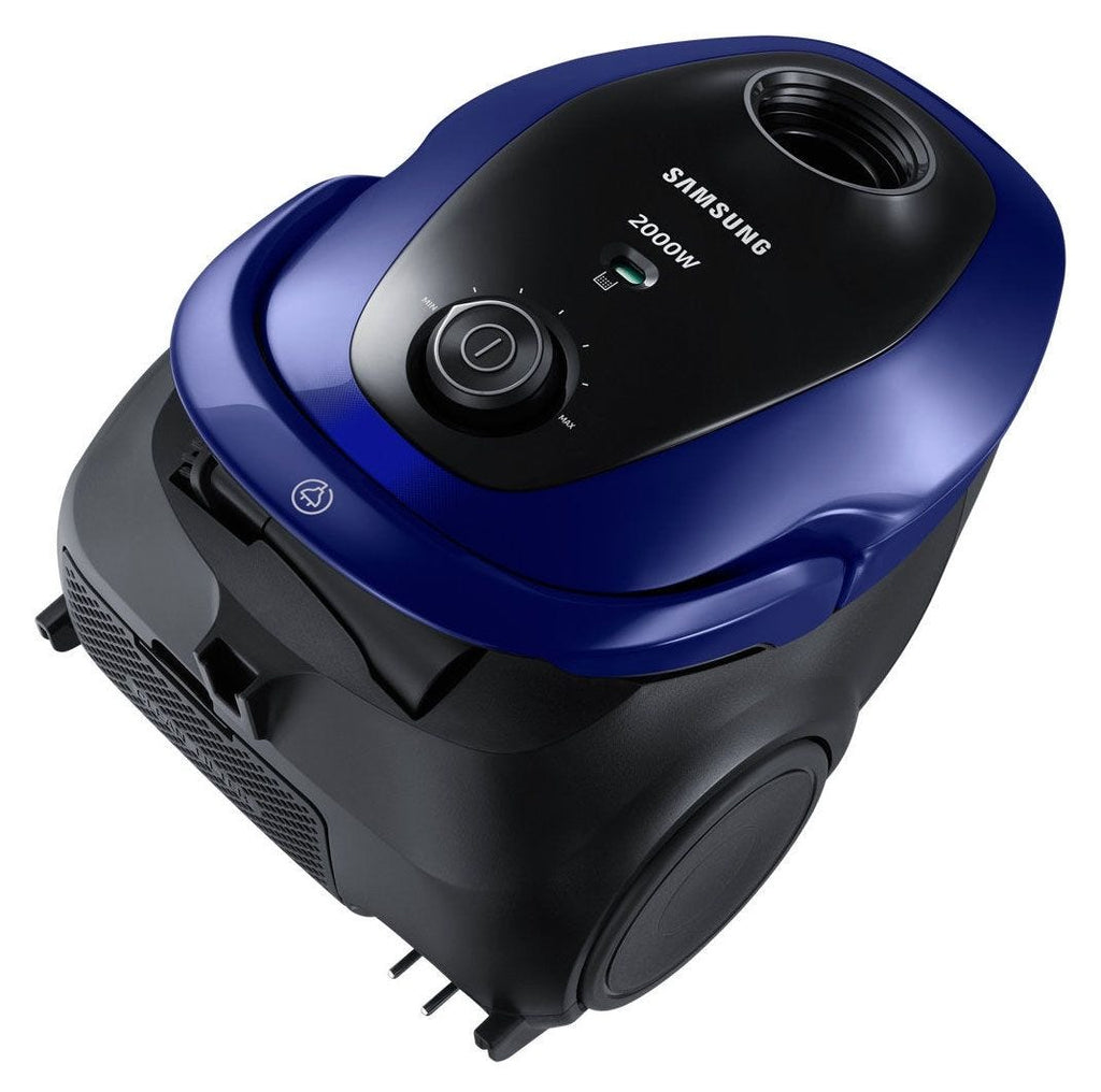 SAMSUNG Canister Vacuum Cleaner, 2000 Watt, Blue - VC20M2510WB/GT