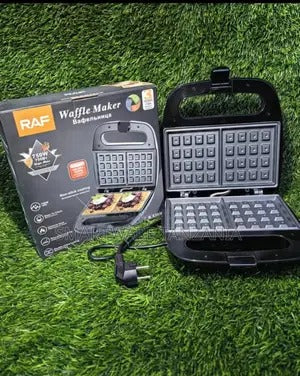RAF Waffle Maker 850w R.585h Double Sided Non-stick Easy Clean