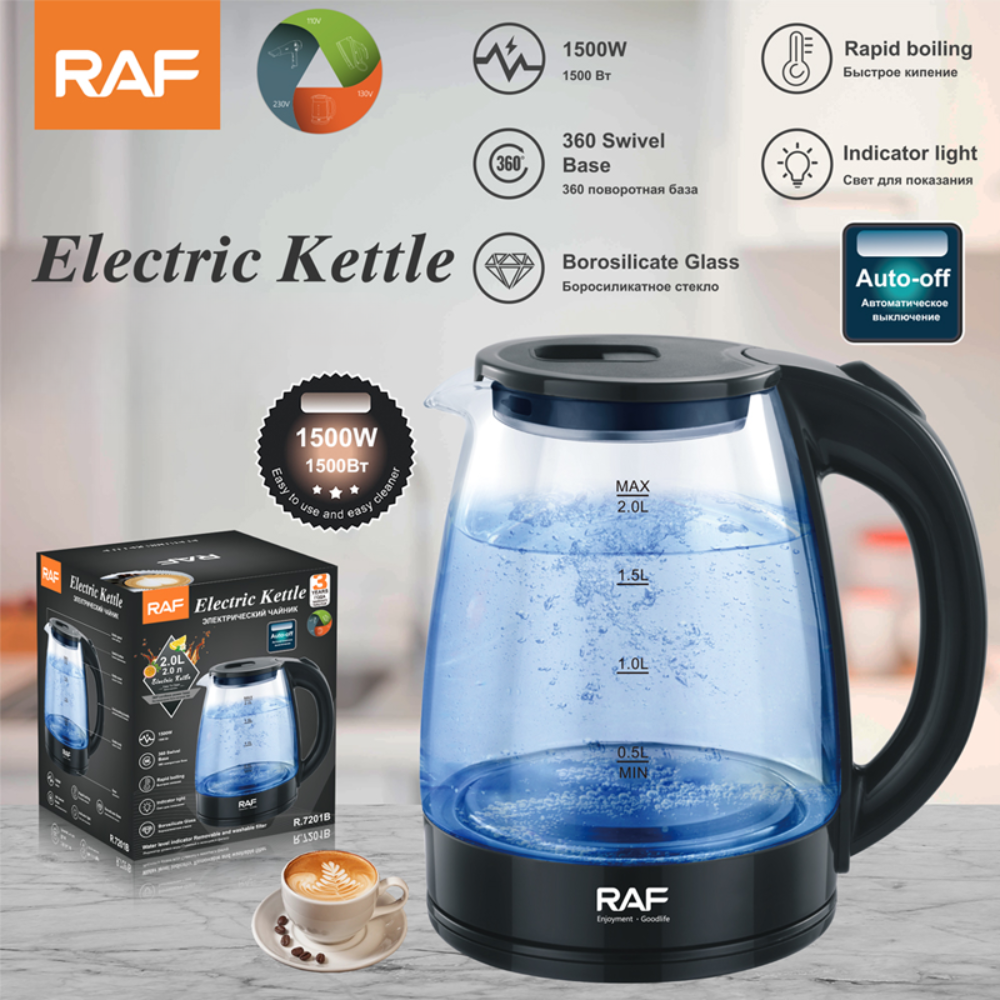 Raf R.7201B Electric Kettle