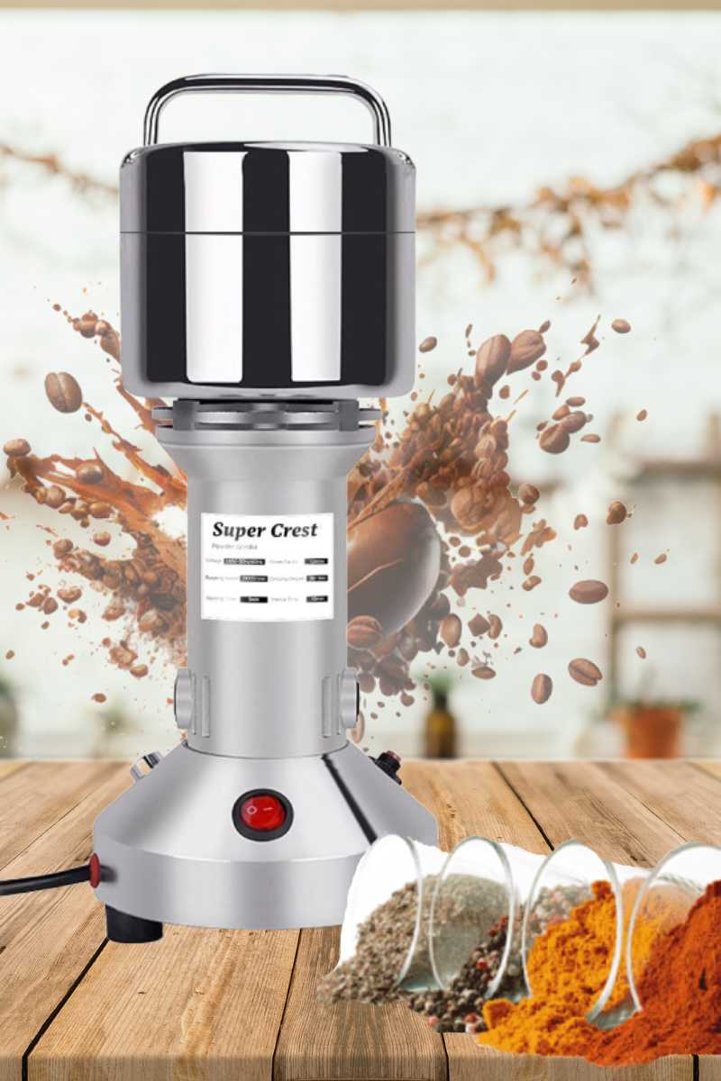 Super Crest 1000W Electric Coffee & Spice Grinder 150g SCT-100G/150G