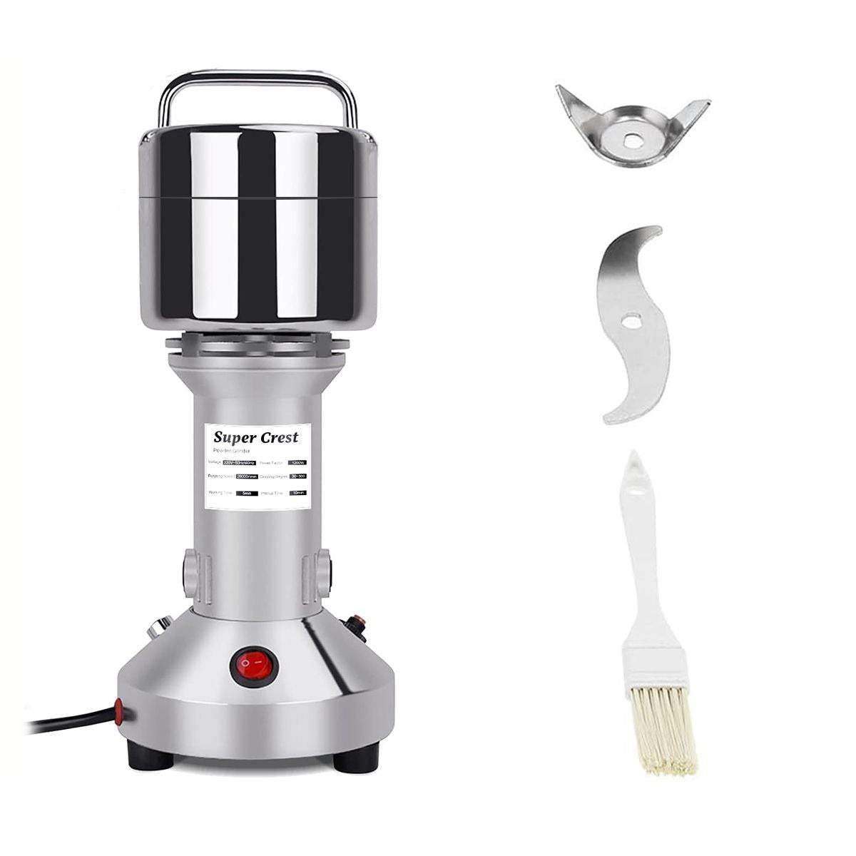 Super Crest 1000W Electric Coffee & Spice Grinder 150g SCT-100G/150G