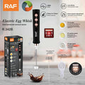 RAF, R-342W Electric Foam Maker And Egg Whisk 80W, Rechargeable