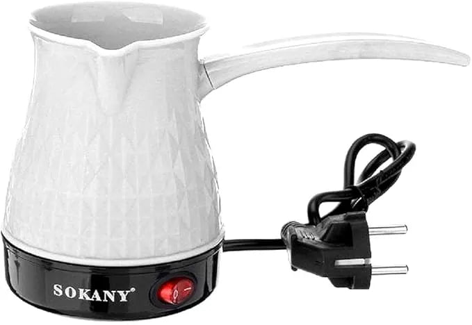 Sokany SK-219 Electric Coffee Pot with Elegant Plastic Construction and Convenient Brewing Technology for Traditional Coffee