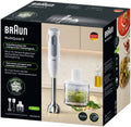 Braun MultiQuick 5 Hand Blender 1000 W with 500 ml Chopper White MQ  50236M