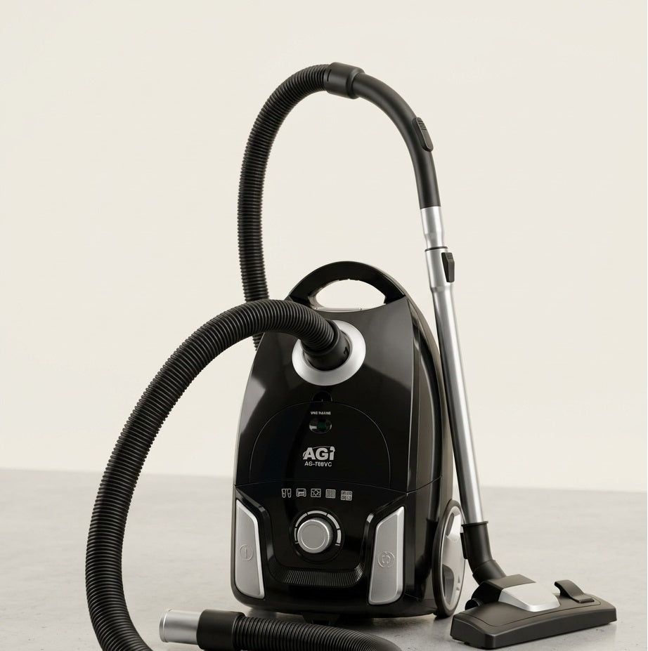 AGI AG-700VC 1600W high-suction Canister Vacuum Cleaner