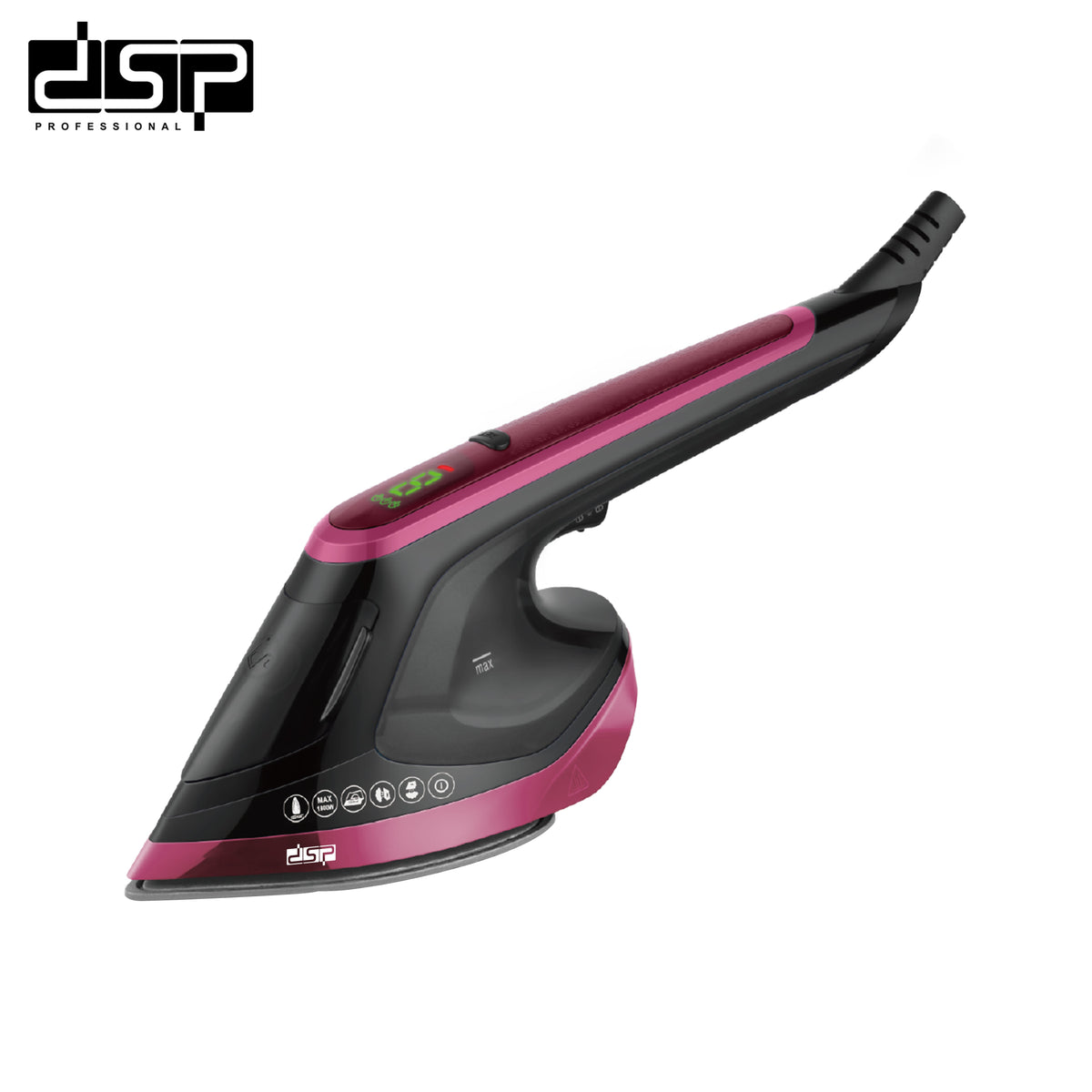 Steam Iron DSP KD1170 – 1800 Watts – 2-in-1 with LED Screen