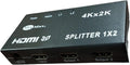 4Kx2K HDMI Splitter 1x2 | 1 In 2 Out Ultra HD 3D Video Duplicator