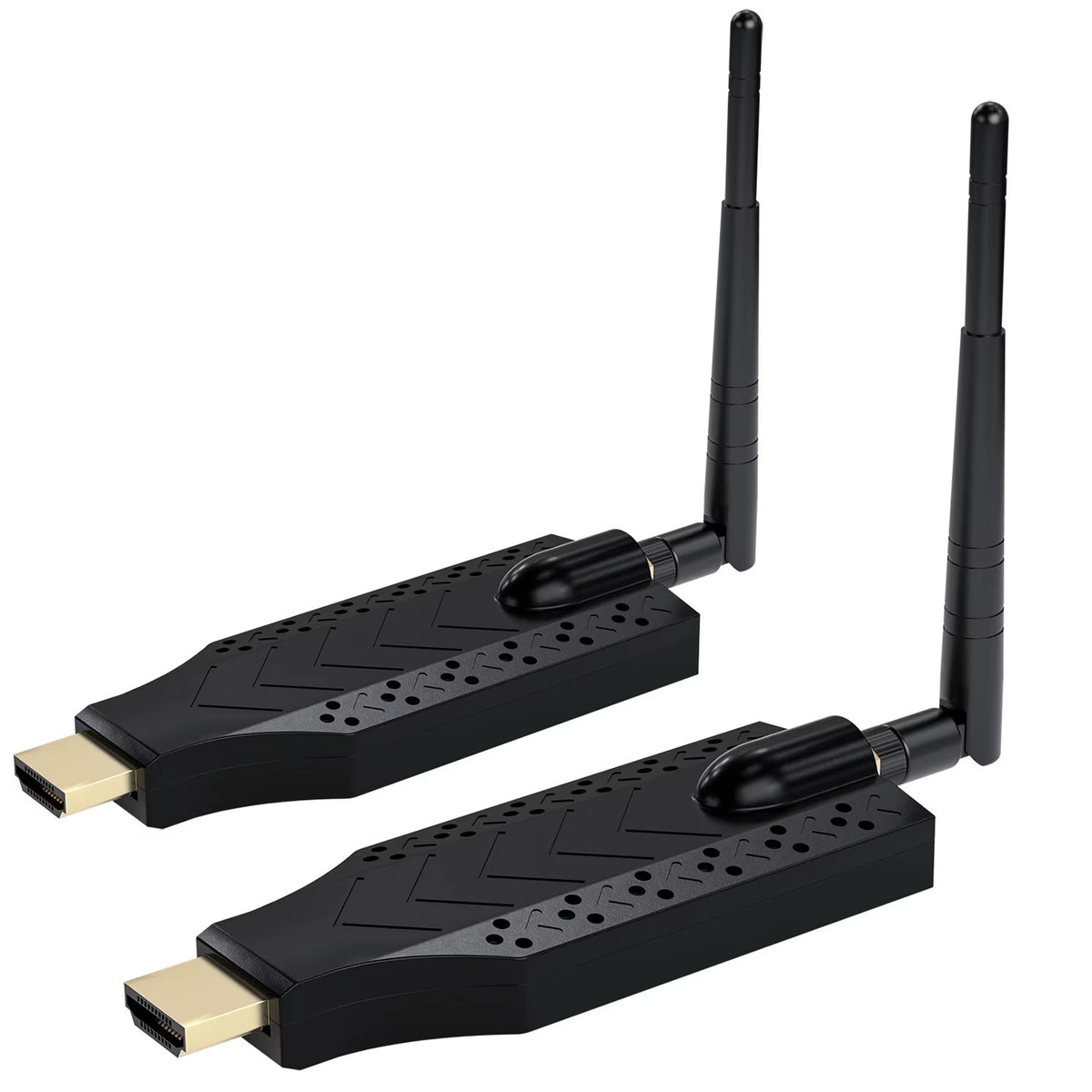 Wireless HDMI Transmitter and Receiver, Plug and Play, 150M/492FT Long Range 2.4G/5G 1080P HD Output Wireless HDMI Extender Kit