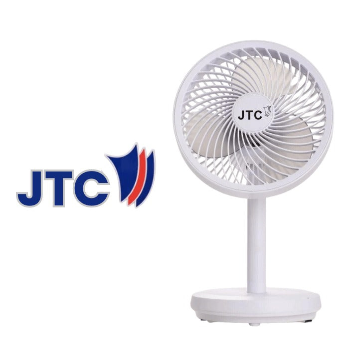 JTC RECHARGEABLE TABLE FAN JF-5202B