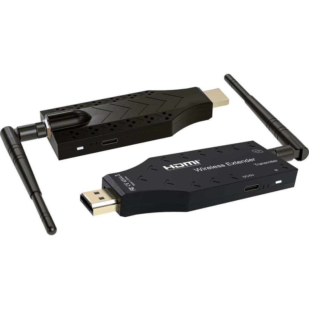 Wireless HDMI Transmitter and Receiver, Plug and Play, 150M/492FT Long Range 2.4G/5G 1080P HD Output Wireless HDMI Extender Kit