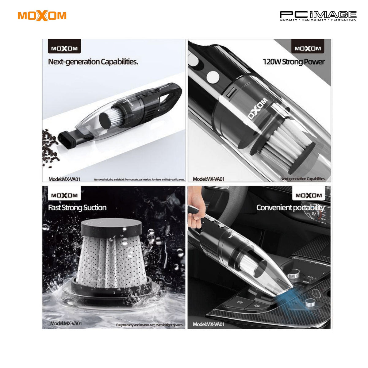MOXOM MX-VA01 Cordless Handheld Vacuum