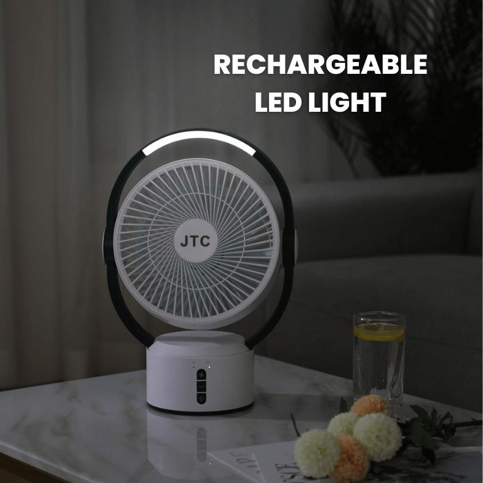 JTC JF-L2819 Portable Rechargeable Fan