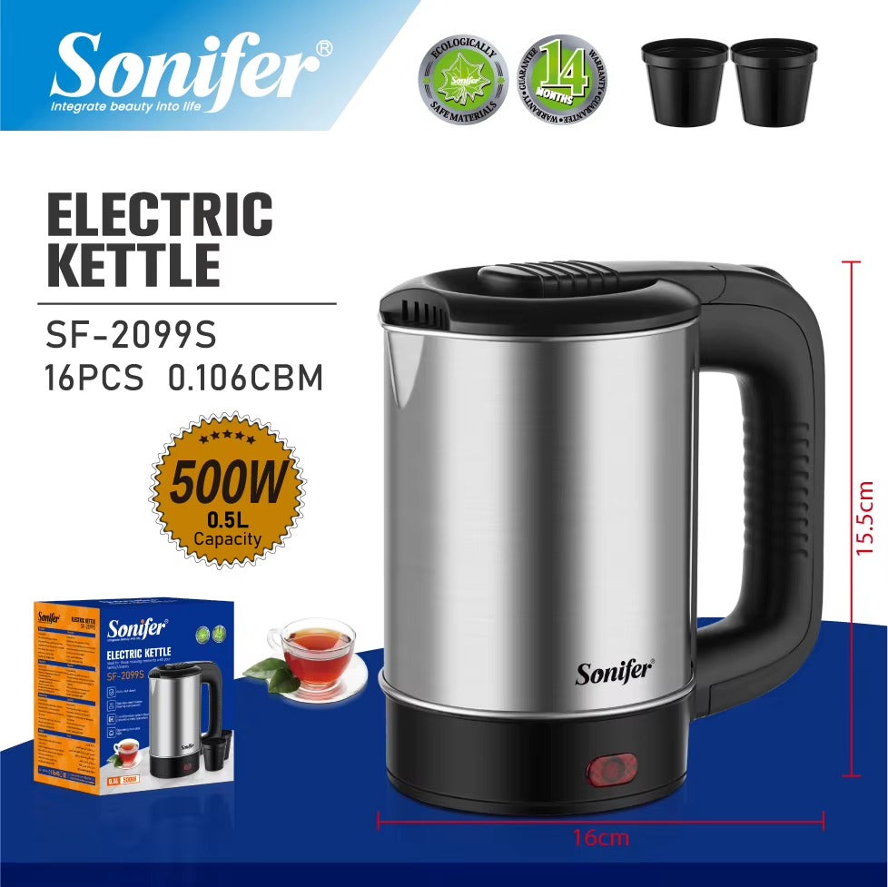 SONIFER SF-2099S 500WTravel Electric Kettle