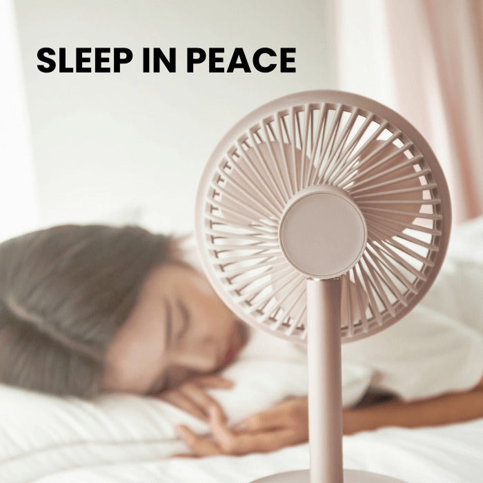 JTC RECHARGEABLE TABLE FAN JF-5202B