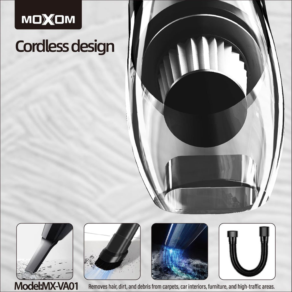 MOXOM MX-VA01 Cordless Handheld Vacuum