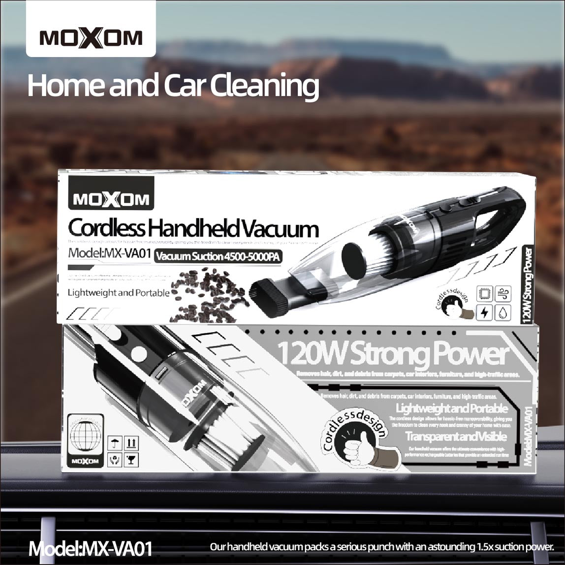 MOXOM MX-VA01 Cordless Handheld Vacuum