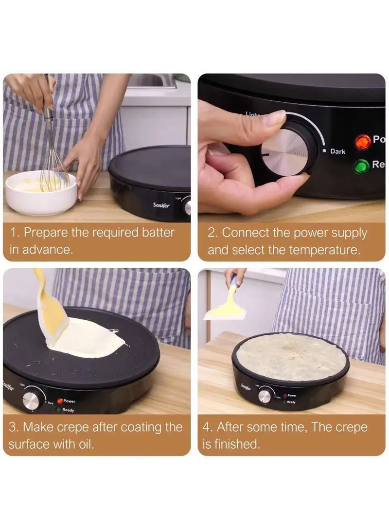 SONIFER CREPE MAKER 1200W SF-6072