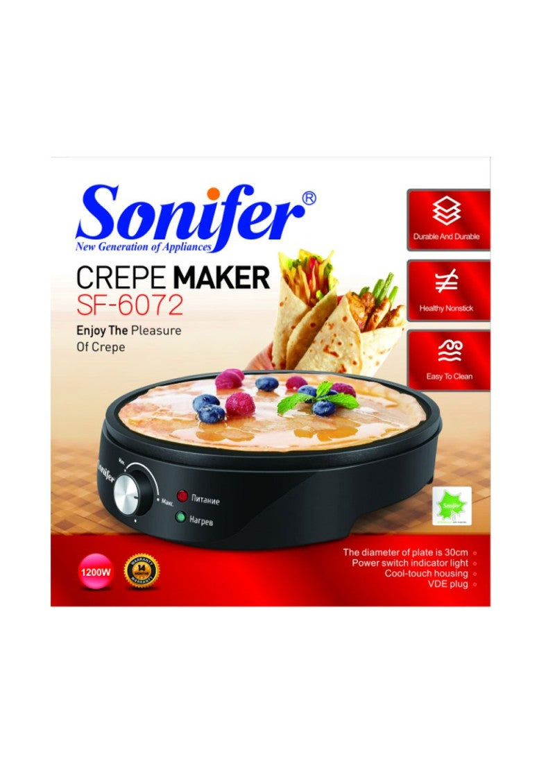 SONIFER CREPE MAKER 1200W SF-6072
